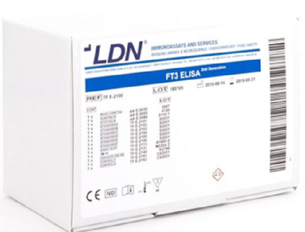 Набір ІФА для визначення вільного трийодтироніну на 96 досліджень, LDN